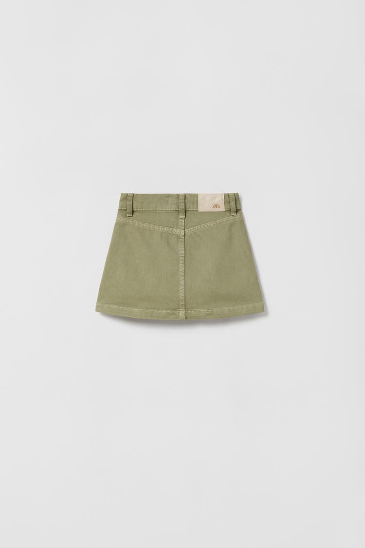 Jupe a bouton zara sale